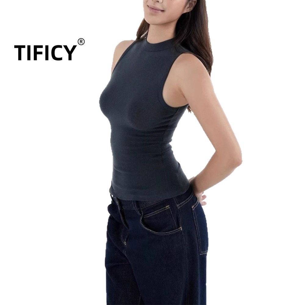 Women'S Semi Formal Evening Wear - Top esportivo retrô sem mangas com