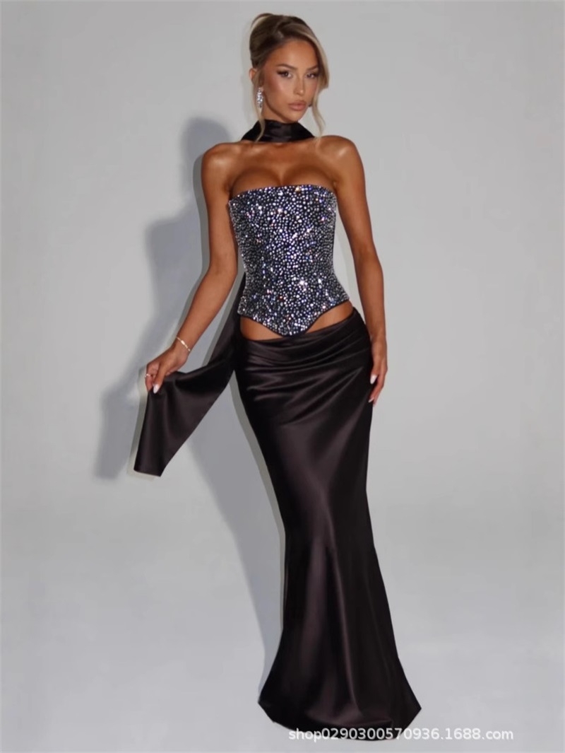 Women Formal Wear With Skirt - Sexy sereia vestido de baile feminino
