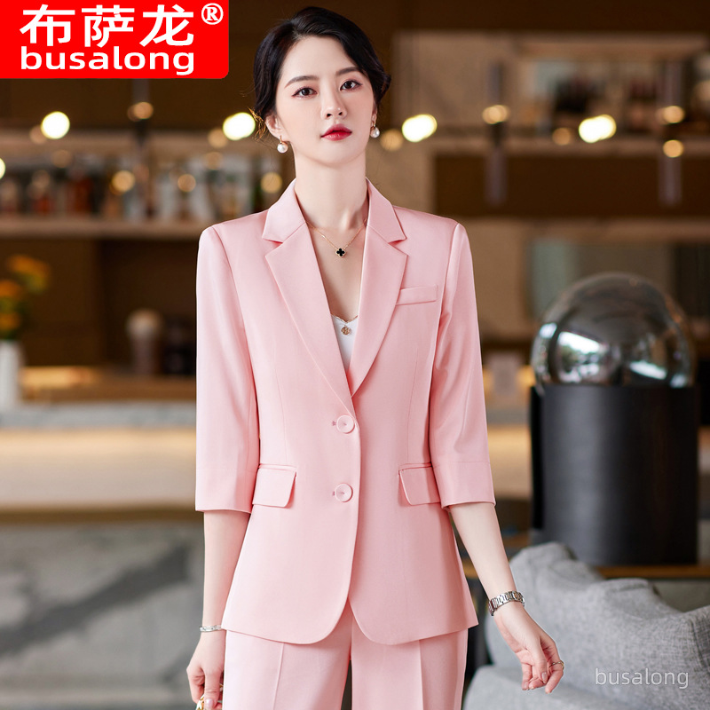 Women Formal Wear Shirt And Pant - Novo Conjunto Profissional Primavera/Verão para Mulheres: