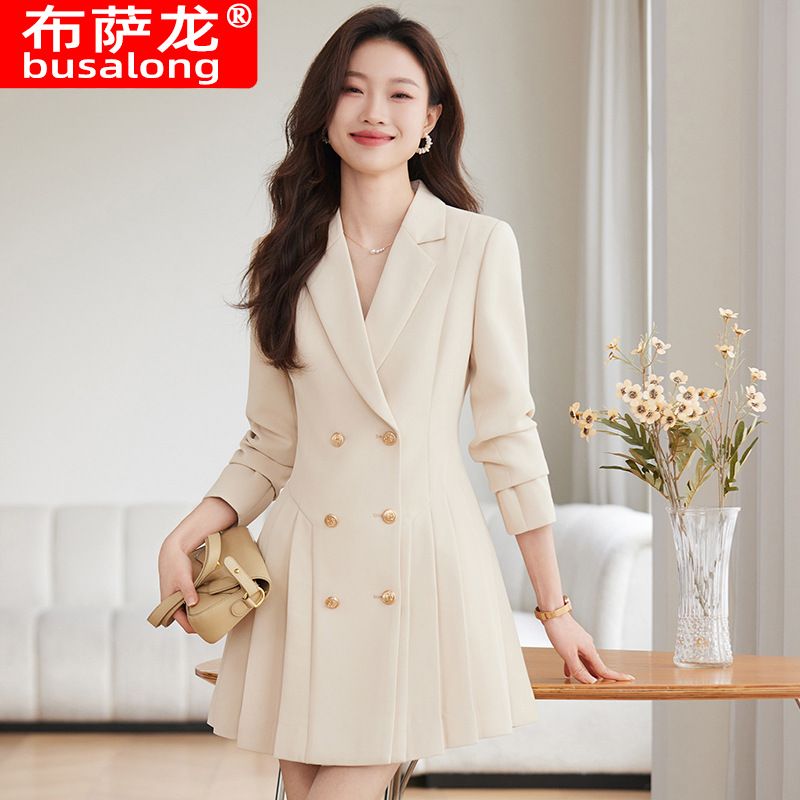 Women Formal Wear Shirt And Pant - 2025novo estilo terno colarinho vestido de