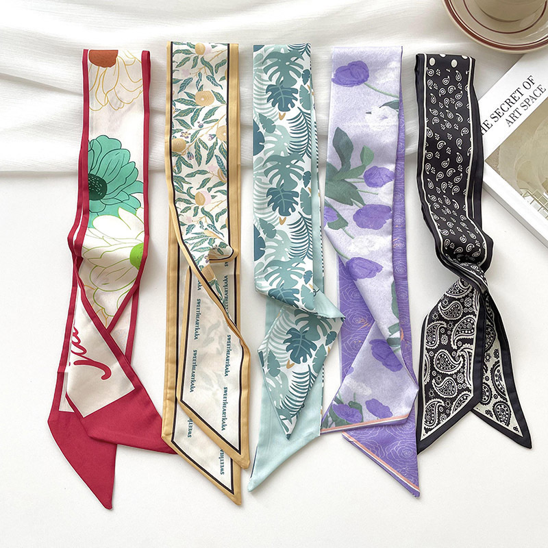 Scarf Silk Neck - Nova marca de luxo modelo pequeno