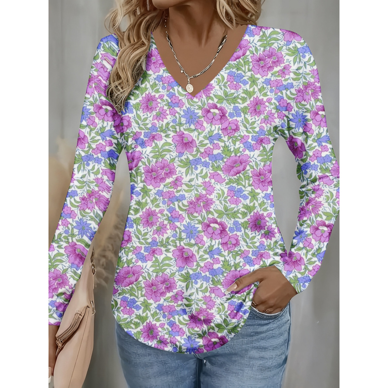 Women Formal Wear Shirts - Blusa Feminina Elegante com Decote em