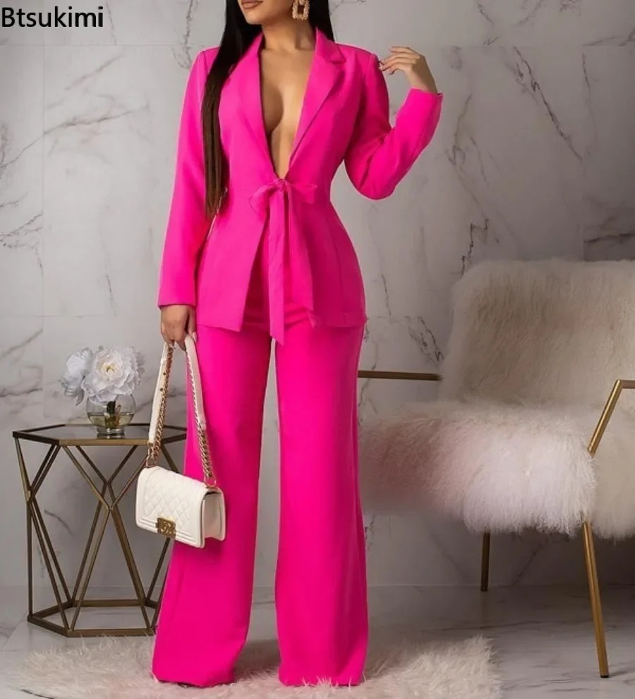 Novo Conjunto de Terno Feminin - Women Formal Wear Blazer Set avaliação e preço