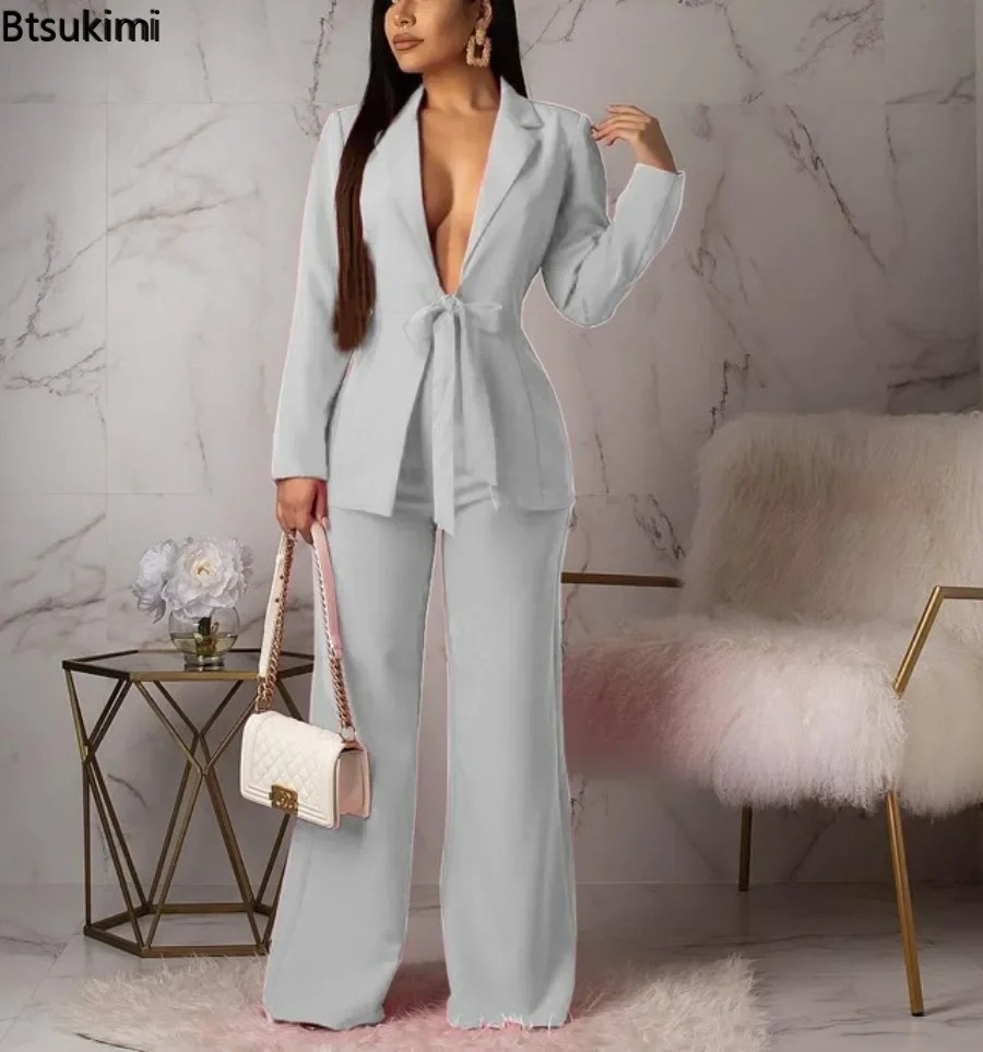 Novo Conjunto de Terno Feminin - Women Formal Wear Blazer Set avaliação e preço