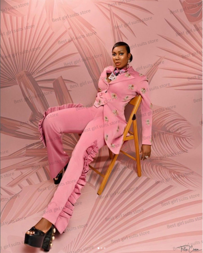 Conjunto de terno de casamento - Women Formal Wear Blazer Set avaliação e preço