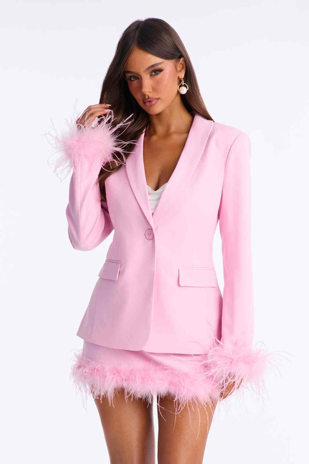 Conjuntos Femininos Exquisitos - Women Formal Wear With Skirt avaliação e preço