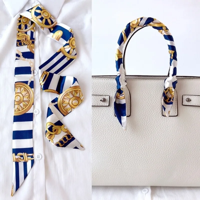 Magro longo tira de cabelo fem - Scarf Silk Neck avaliação e preço
