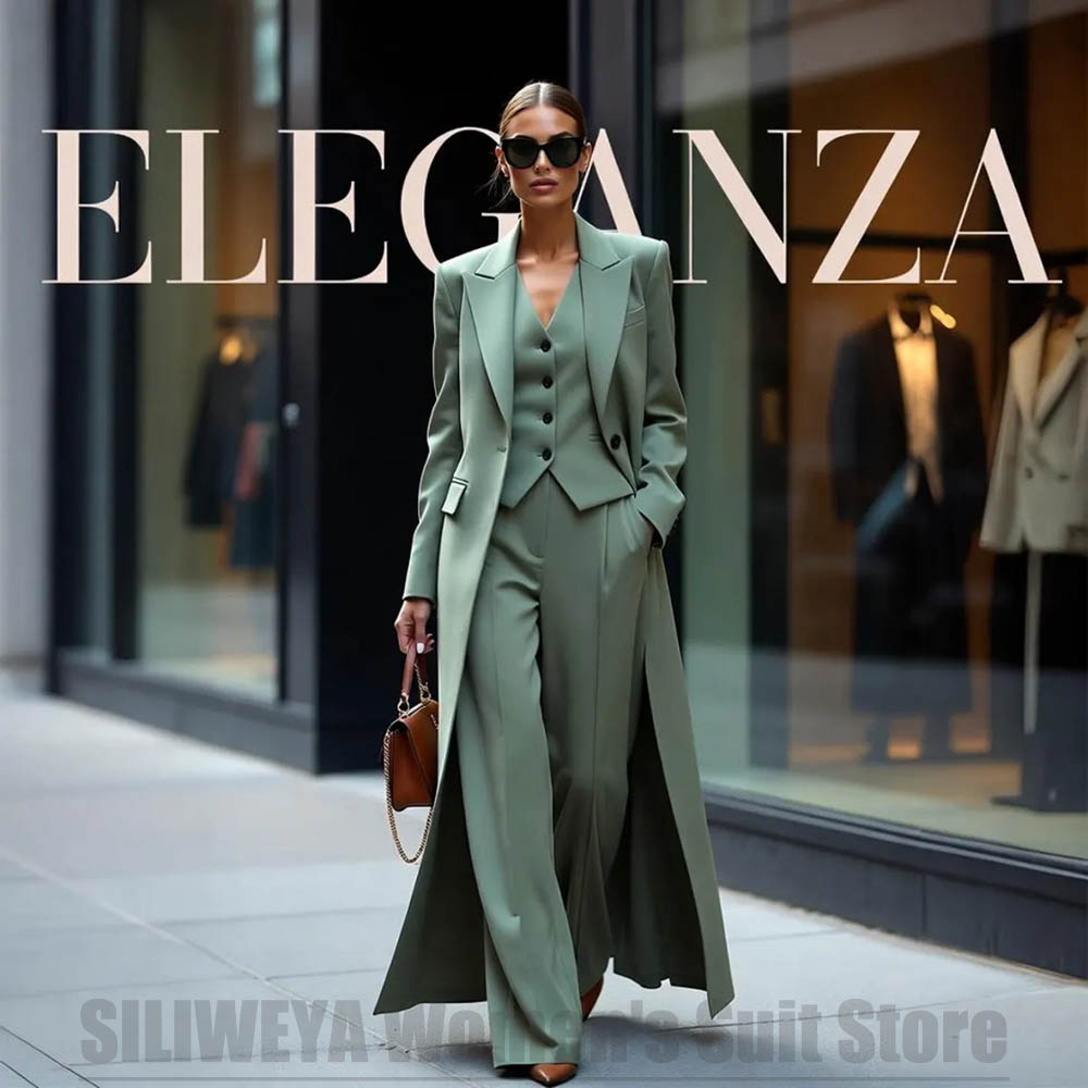 Conjunto de Terno Feminino Ele - Women Formal Wear Blazer Set avaliação e preço