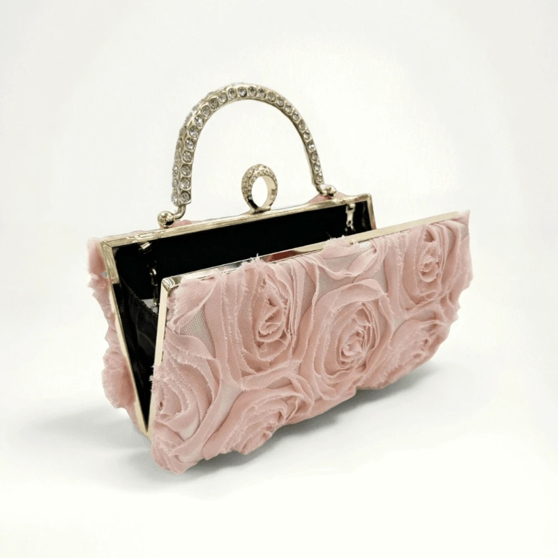 Elegante Bolsa de Mão Floral C - Women'S Holiday Formal Wear avaliação e preço