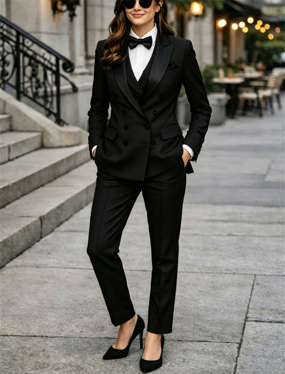 Conjuntos Femininos de Terno d - Women Formal Wear Vest avaliação e preço