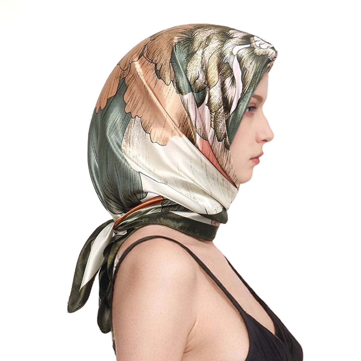 90*90cm lenço quadrado de seda - Scarf Silk Neck avaliação e preço