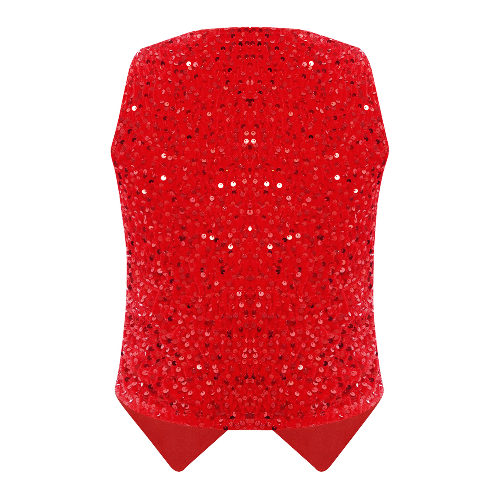 Feminino brilhante lantejoulas - Women Formal Wear Vest avaliação e preço