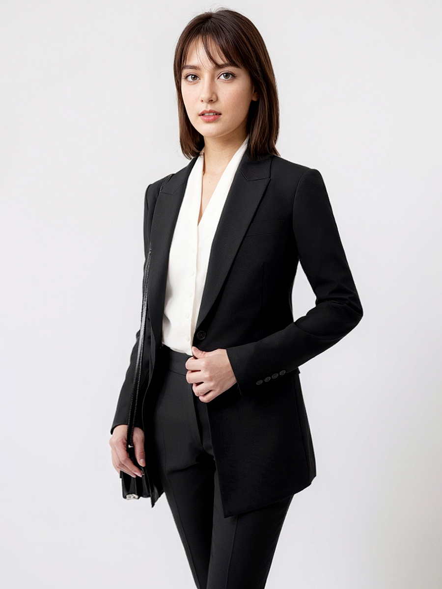 Conjunto de ternos femininos b - Women Formal Wear Blazer Set avaliação e preço