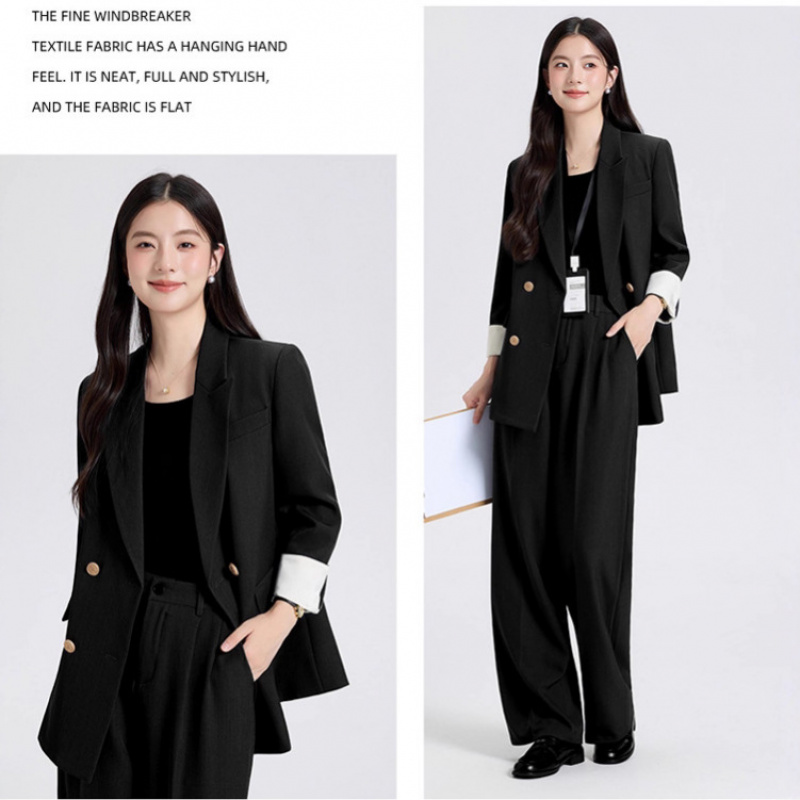 Conjunto de Terno Feminino par - Women Formal Wear Shirt And Pant avaliação e preço