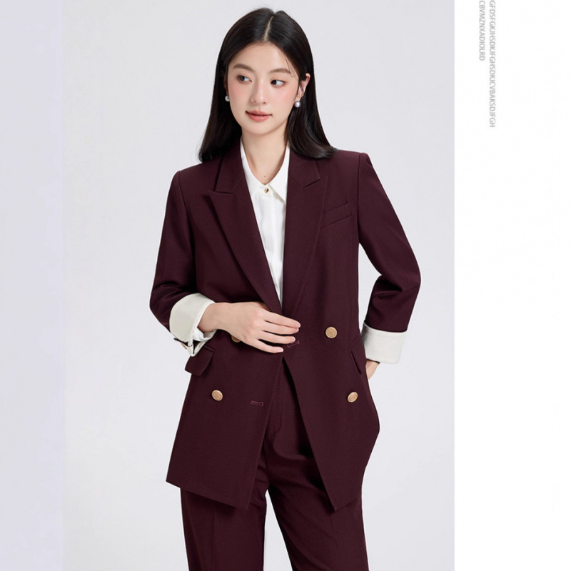 Conjunto de Terno Feminino par - Women Formal Wear Shirt And Pant avaliação e preço