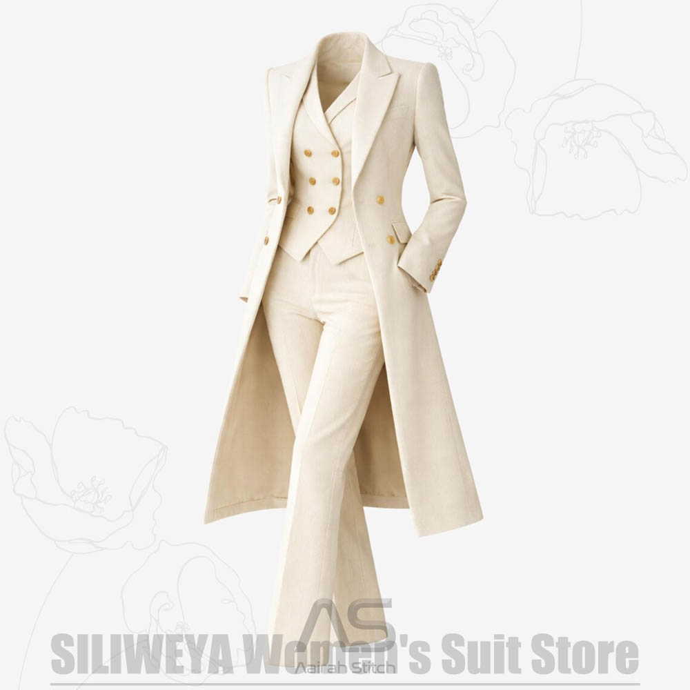 Conjunto Feminino de 3 Peças:  - Women Formal Wear Vest avaliação e preço
