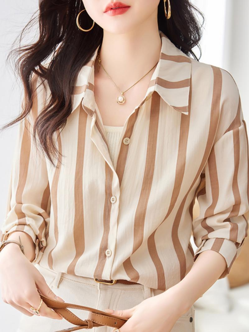 Camisa de manga comprida listr - Women Formal Wear Shirts avaliação e preço