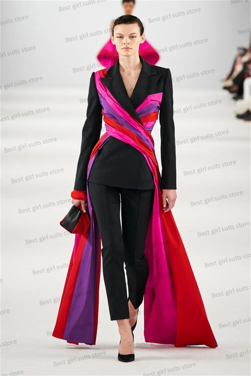 Catwalk-Blazer feminino e conj - Women Formal Wear Blazer Set avaliação e preço