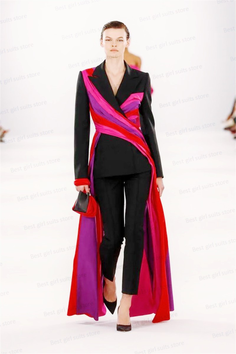 Catwalk-Blazer feminino e conj - Women Formal Wear Blazer Set avaliação e preço