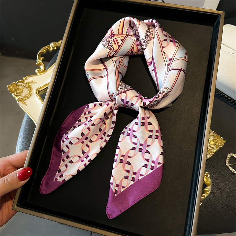 Lenço Quadrado Feminino de Lux - Scarf Silk Neck avaliação e preço
